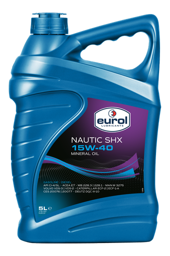 [E100143-5L] EUROL NAUTIC L. 15W-40 SHX (5L)