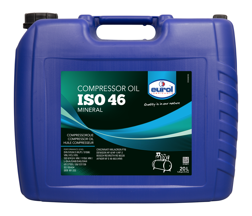EUROL COMPRESSOR OIL 46 (20L ZIL)