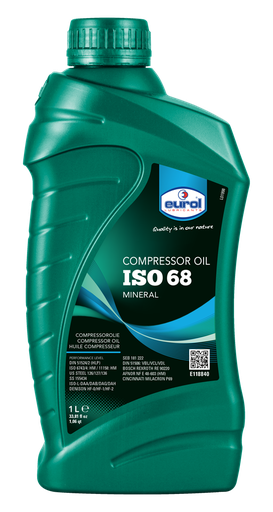 [E118840-1L] EUROL COMPRESSOR OIL 68 (1L)