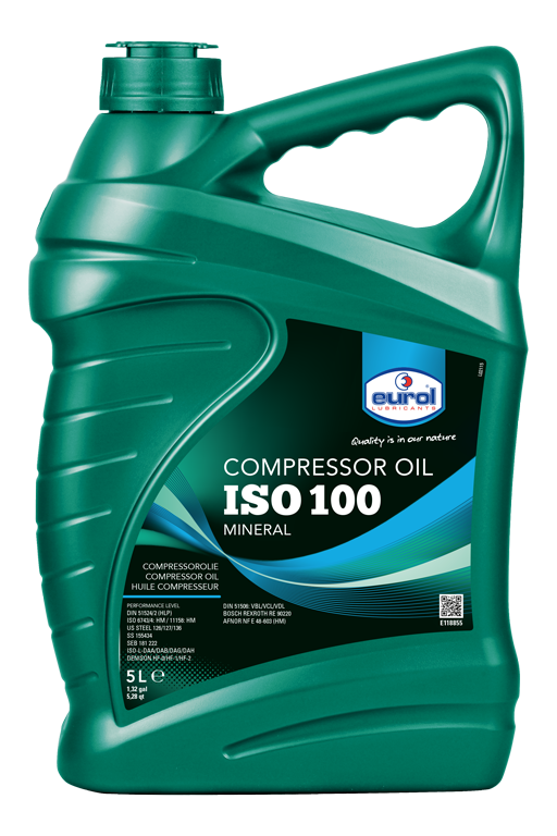 EUROL COMPRESSOR OIL ISO 100 (5L)