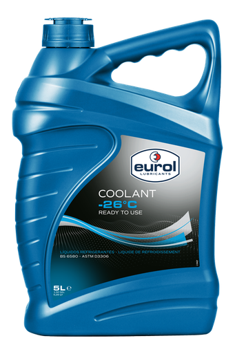 [E504100-5L] EUROL COOLANT -26°C BS 6580 (5L)