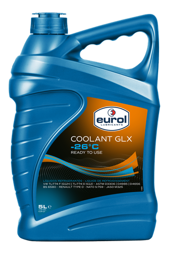 [E504145-5L] EUROL COOLANT -26°C GLX (5L)