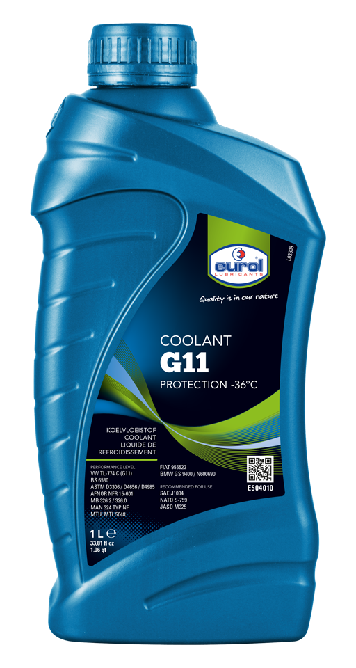 EUROL COOLANT -36°C G11 (1L)