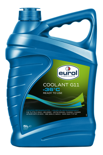 [E504010-5L] EUROL COOLANT -36°C G11 (5L)