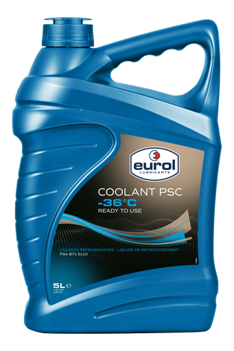 [E504014-5L] EUROL COOLANT -36°C PSC (5L)