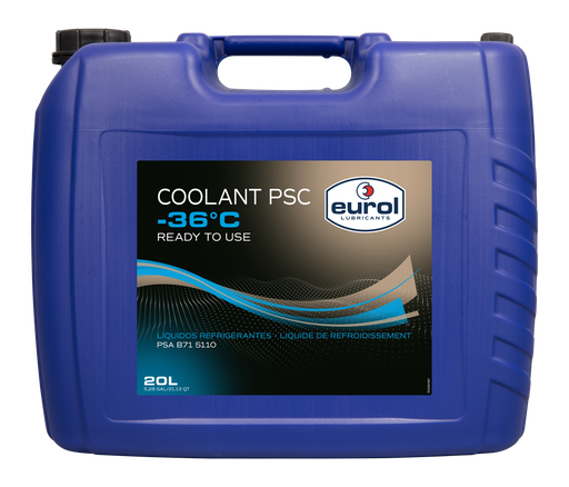 [E504014-20L ZIL] EUROL COOLANT -36°C PSC (20L ZIL)