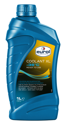 [E504140-1L] EUROL COOLANT XL -36°C (1L)