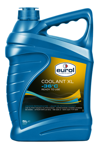 [E504140-5L] EUROL COOLANT XL -36°C (5L)