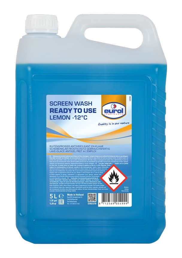 EUROL SCREENWASH LEMON -12 °C (5L ZW)