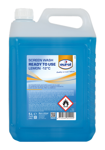 [E502270-5L ZW] EUROL SCREENWASH LEMON -12 °C (5L ZW)