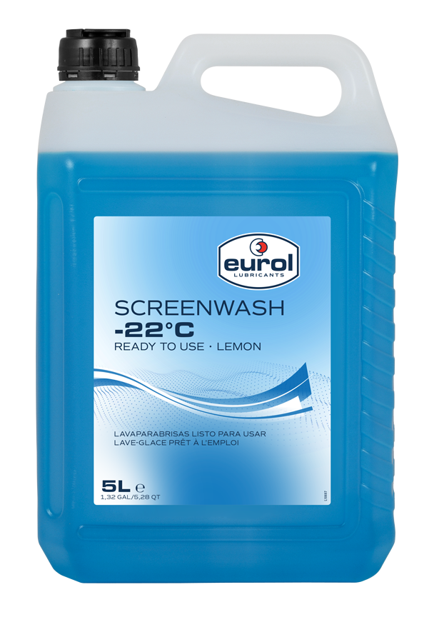 EUROL SCREENWASH LEMON -22°C (5L SPOUT)