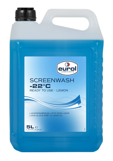 [E502265-5L SPOUT] EUROL SCREENWASH LEMON -22°C (5L SPOUT)