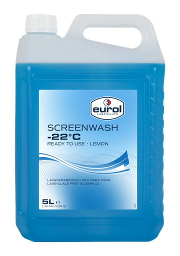 [E502265-5L ZW] EUROL SCREENWASH LEMON -22°C (5L ZW)