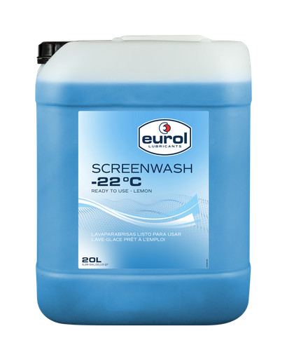 [E502265-20L NAT] EUROL SCREENWASH LEMON -22°C (20L NAT)