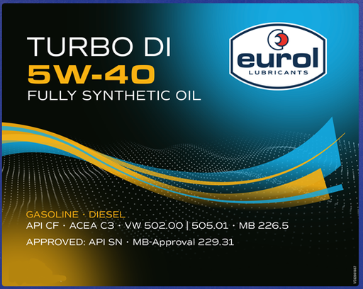 [E100085-VRAC] EUROL TURBO DI 5W-40 (VRAC)